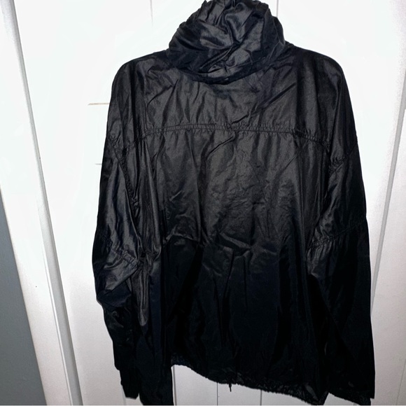 Izod Lacoste Blue 3/4 Zip Windbreaker Jacket with Hood - Picture 6 of 8